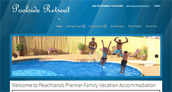 Desktop Screenshot of poolsideretreat.com
